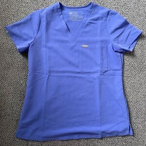 Blueberry Figs Scrub Top